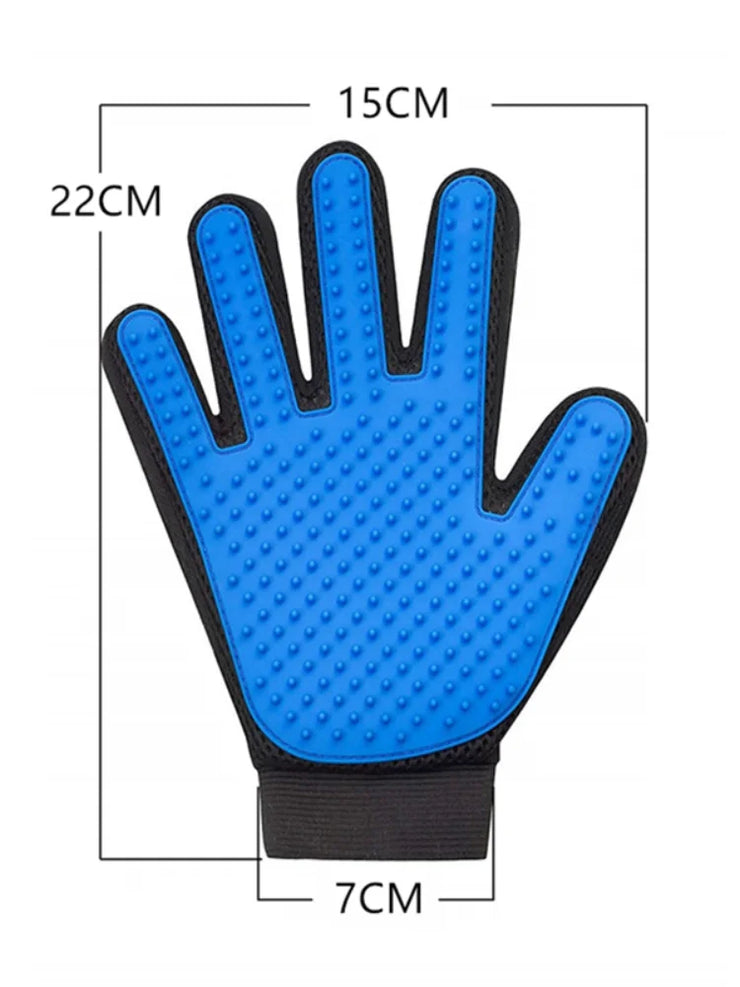 Pet Grooming Glove – Deshedding & Massage Brush for Cats & Dogs