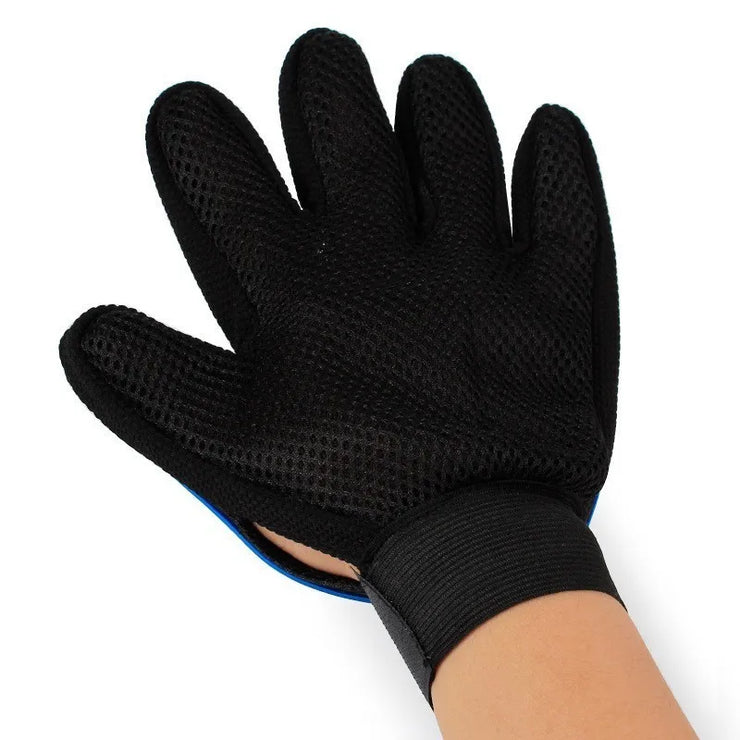 Pet Grooming Glove – Deshedding Brush for Cats & Dogs