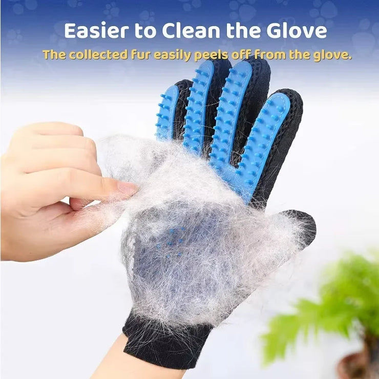 2-Sided Pet Grooming Kit – De-Shedding & De-Matting Brush for Cats, Dogs & Rabbits