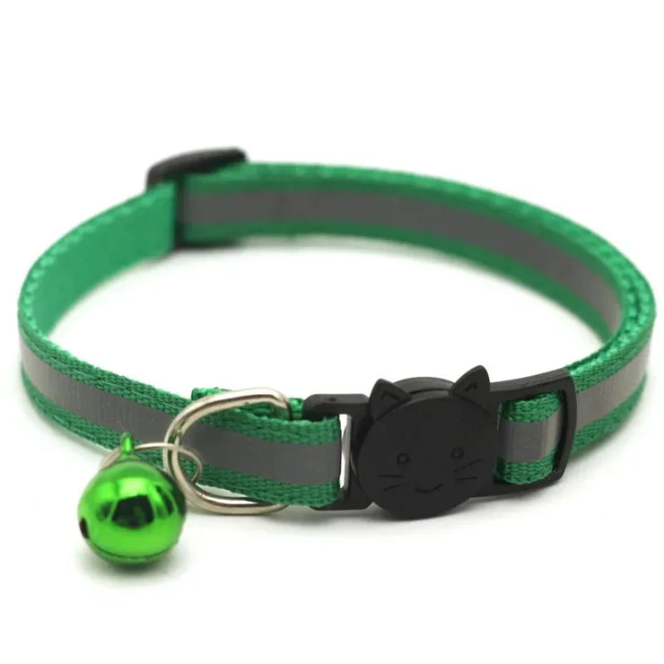 10-Pack Adjustable Cat & Puppy Collars with Bell – Wholesale Set