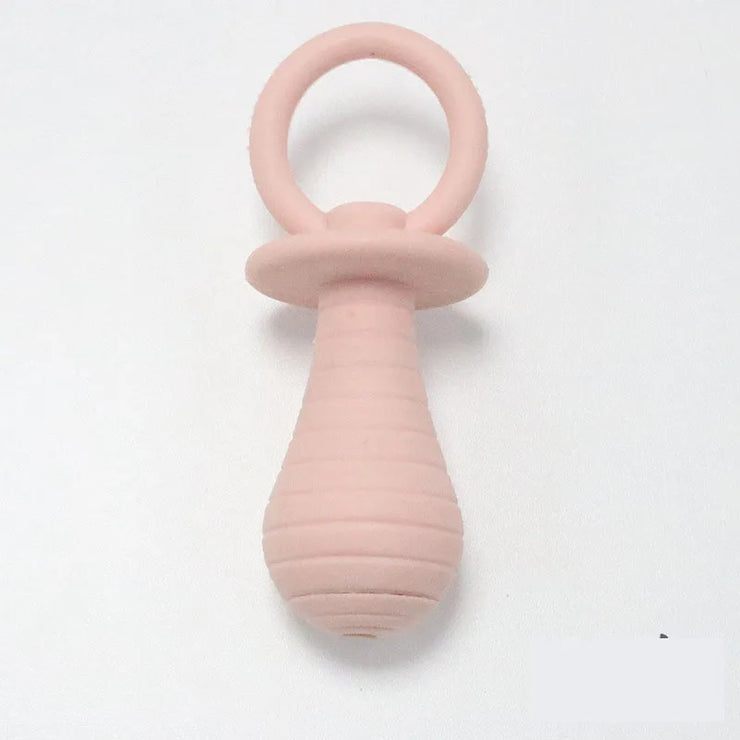 Rubber Pet Pacifier Toy – Squeaky Chew for Puppies & Kittens