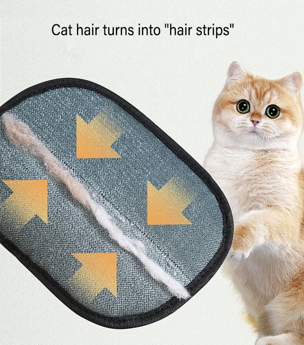 Pet Grooming & Hair Remover Gloves – For Pets, Furniture & Clothes