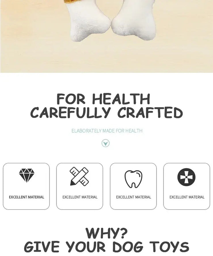 Pet Push & Chew Toy – Vocalizing, Bite-Resistant for Dogs & Cats