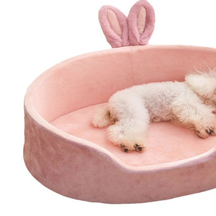 Detachable Washable Pet Bed – Soft All-Season Cat & Dog Bed