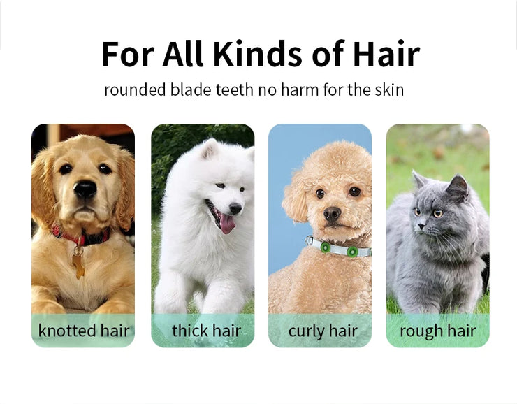 Wireless Electric Pet Clippers – Low-Noise Waterproof Grooming for Cats & Dogs