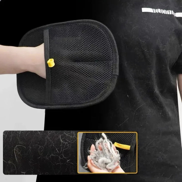 ﻿Pet Hair Remover Glove – Grooming Brush for Cats & Dogs