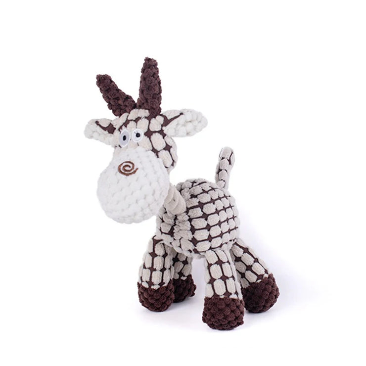 Interactive Plush Dog Toy – Chew & Squeak for Puppies