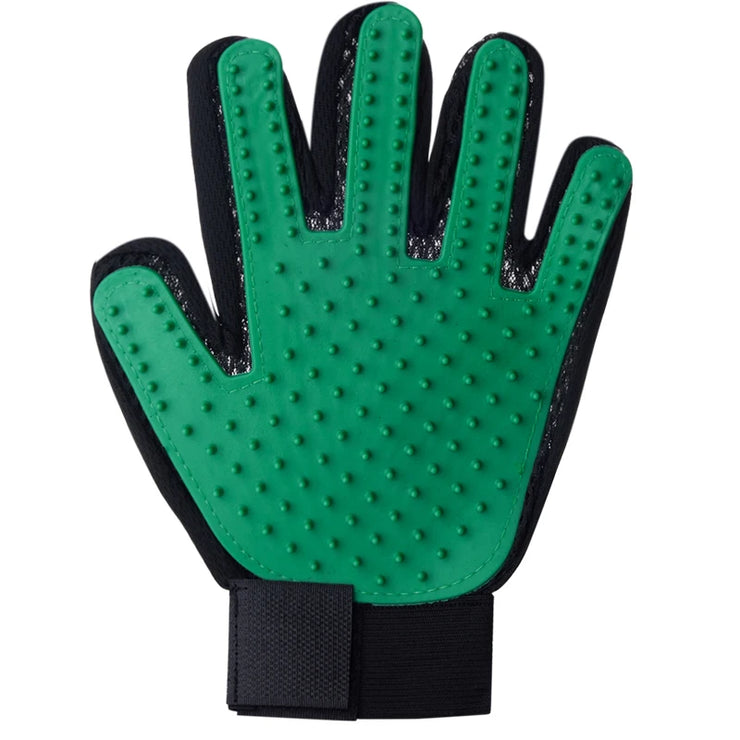 Pet Grooming Glove – Deshedding & Massage Brush for Cats & Dogs