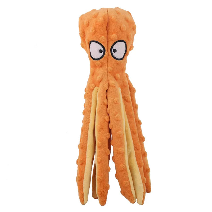 Plush Dinosaur Pet Toy – Interactive Chew Toy for Small Dogs & Cats
