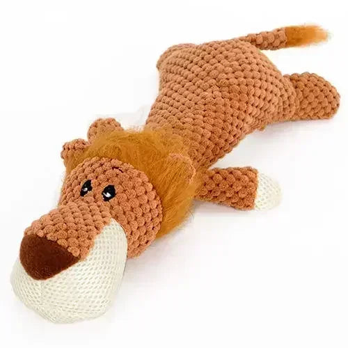 Plush Squeaky Dog Toy – Durable Chew & Fleece Soft Toy for Large Dogs