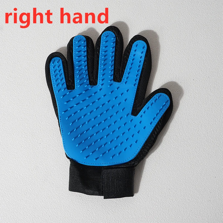 Pet Grooming Glove – Deshedding & Massage Brush for Cats & Dogs