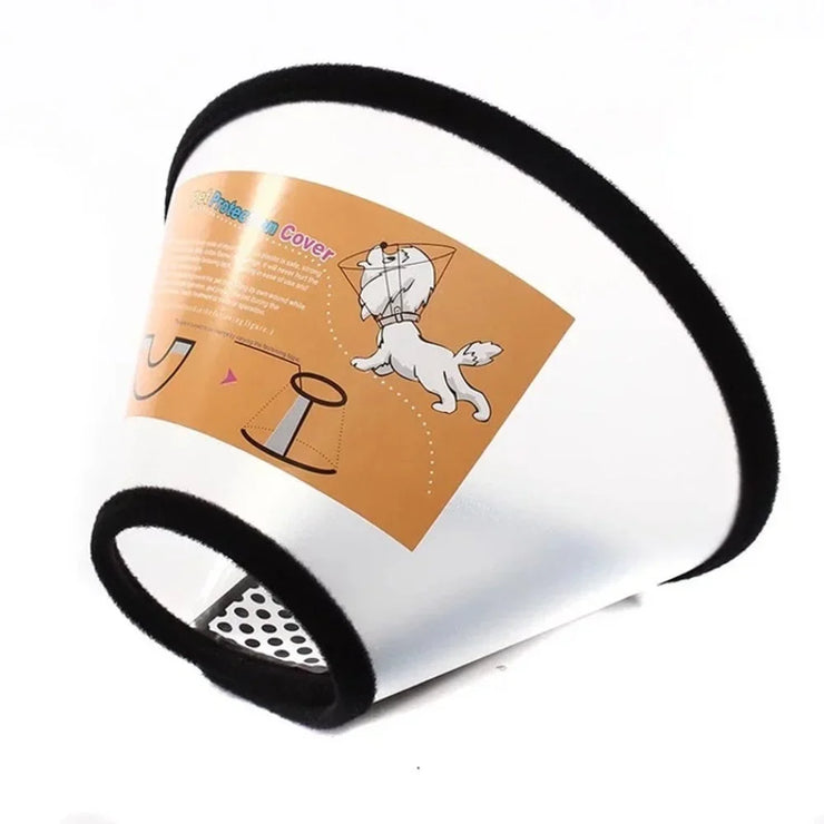 Protective Pet Recovery Collar – Anti-Bite Cone for Cats & Dogs