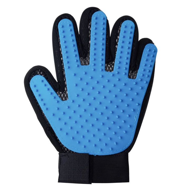 Pet Grooming Glove – Deshedding & Massage Brush for Cats & Dogs