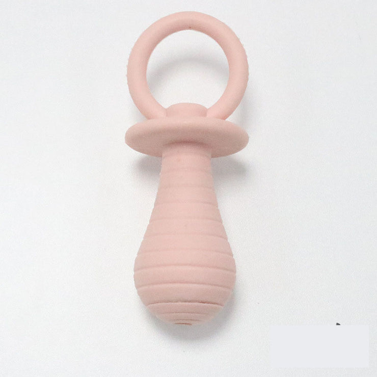Rubber Pet Pacifier Toy – Squeaky Chew for Puppies & Kittens