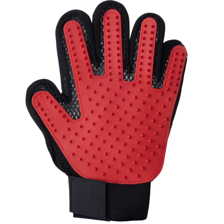 Pet Grooming Glove – Deshedding & Massage Brush for Cats & Dogs