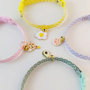 Cute Adjustable Breakaway Cat & Kitten Collar with Pendant