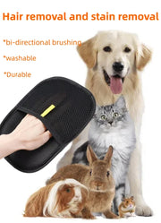 Pet Grooming & Hair Remover Gloves – For Pets, Furniture & Clothes