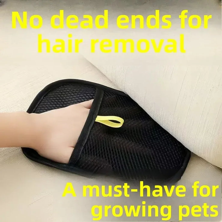Anti-Static Pet Grooming Gloves – Hair Removal for Cats & Dogs