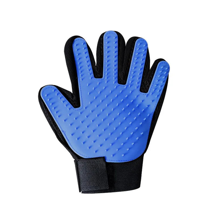 Pet Grooming Glove – Deshedding & Massage Brush for Cats, Dogs & Horses