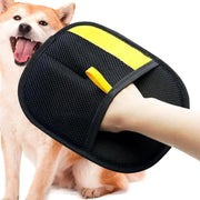 Pet Grooming Gloves – Deshedding & Detangling for Dogs, Cats & Rabbits