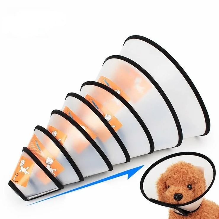 Protective Pet Recovery Collar – Anti-Bite Cone for Cats & Dogs