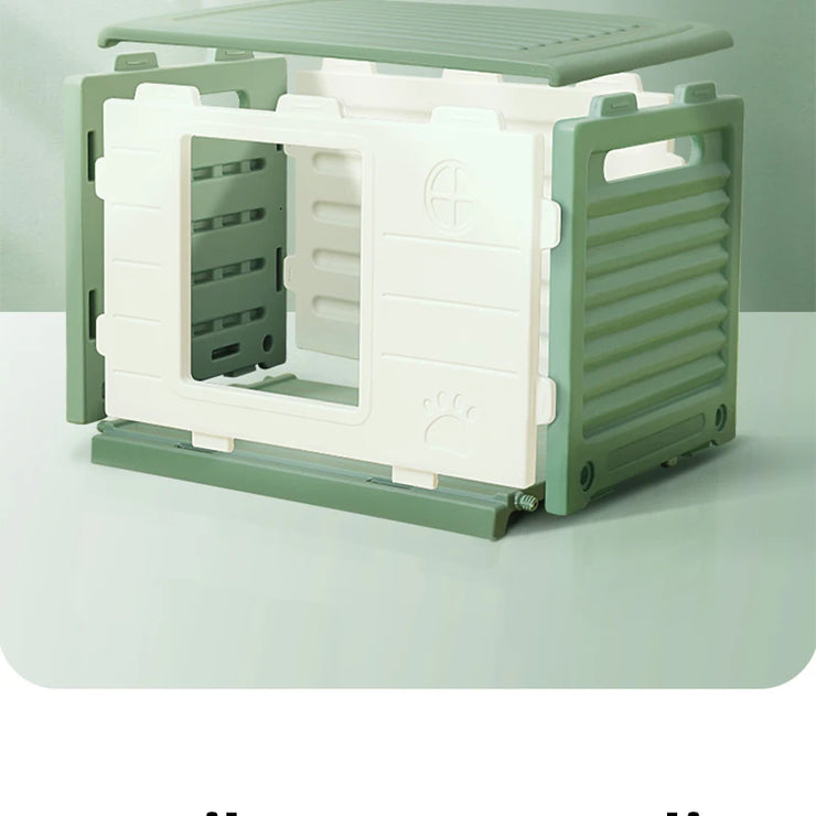 HOOPET Outdoor Rainproof Cat House & Dog Kennel