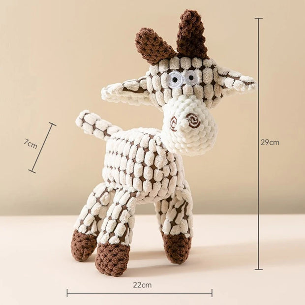Interactive Plush Dog Toy – Chew & Squeak for Puppies