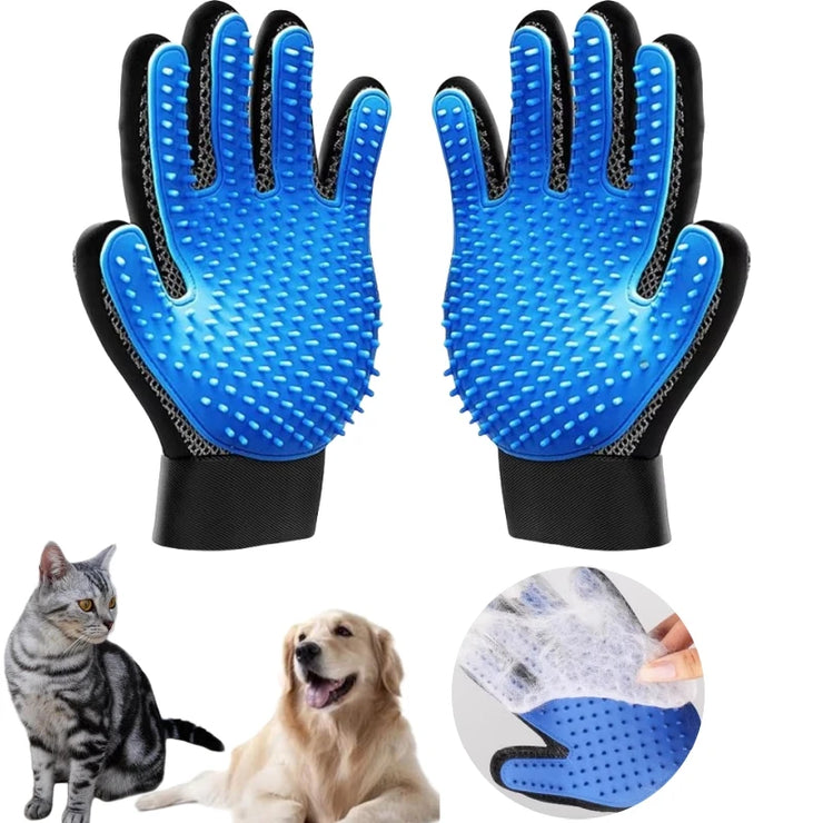 2-Sided Pet Grooming Kit – De-Shedding & De-Matting Brush for Cats, Dogs & Rabbits