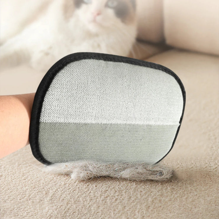 ﻿Pet Hair Remover Glove – Grooming Brush for Cats & Dogs