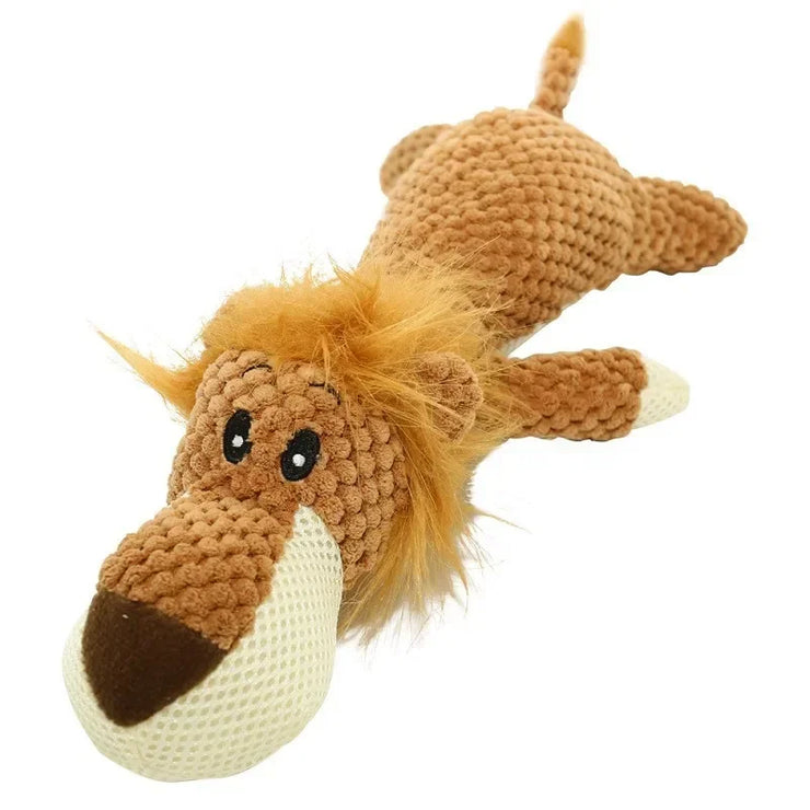 Plush Squeaky Dog Toy – Durable Chew & Fleece Soft Toy for Large Dogs
