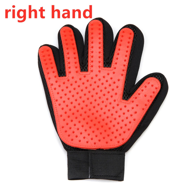 Pet Grooming Glove – Deshedding & Massage Brush for Cats & Dogs