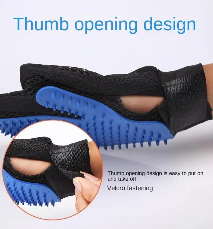 2-Sided Pet Grooming Kit – De-Shedding & De-Matting Brush for Cats, Dogs & Rabbits