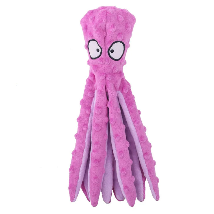 Plush Dinosaur Pet Toy – Interactive Chew Toy for Small Dogs & Cats