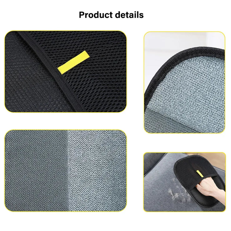 Static Pet Hair Remover Gloves – For Cats, Dogs & Furniture