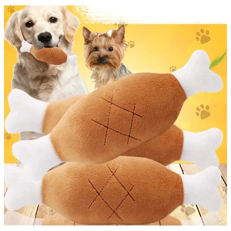 Pet Push & Chew Toy – Vocalizing, Bite-Resistant for Dogs & Cats