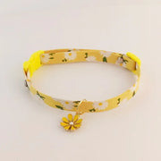 Cute Adjustable Breakaway Cat & Kitten Collar with Pendant