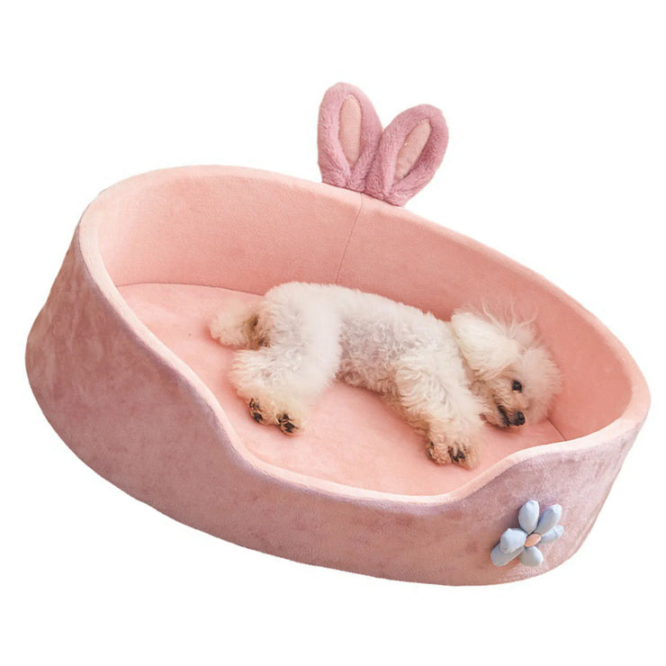 Detachable Washable Pet Bed – Soft All-Season Cat & Dog Bed