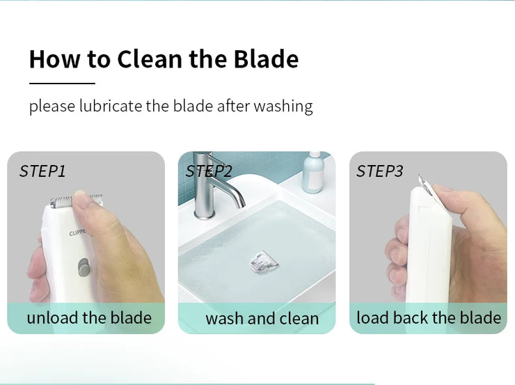 Wireless Electric Pet Clippers – Low-Noise Waterproof Grooming for Cats & Dogs