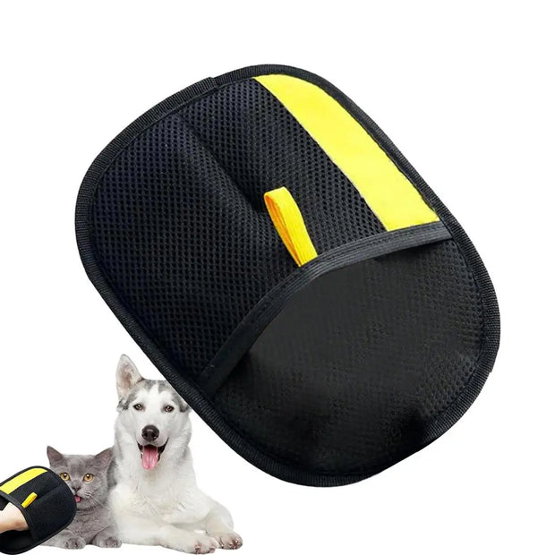 Pet Grooming Gloves – Deshedding & Detangling for Dogs, Cats & Rabbits