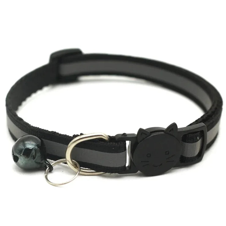 10-Pack Adjustable Cat & Puppy Collars with Bell – Wholesale Set