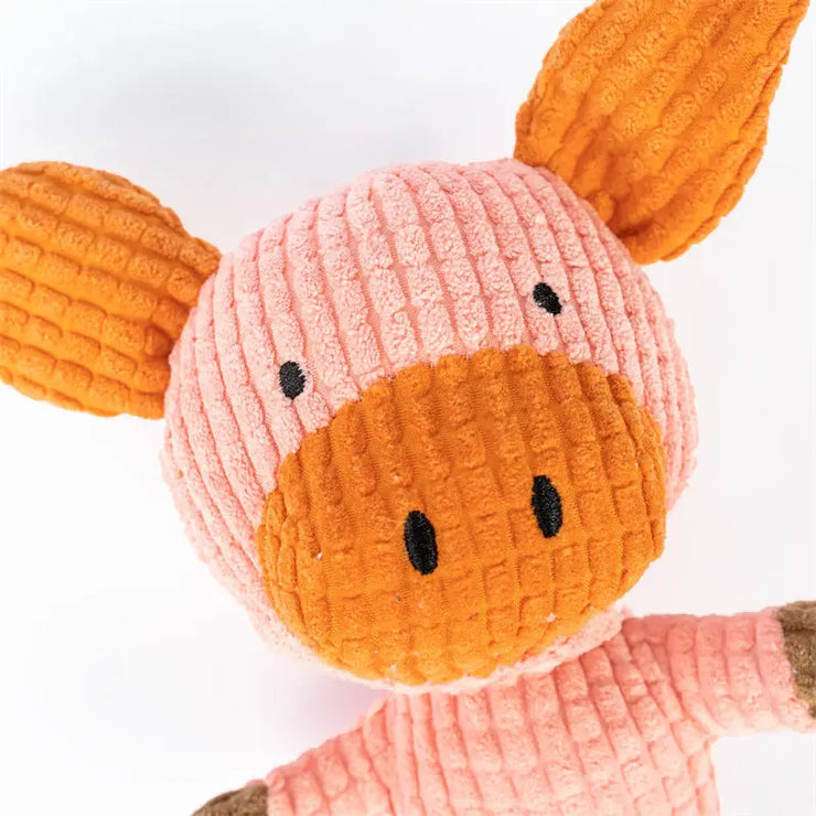 Cute Plush Dog & Cat Toy – Squeaky Chew for Small & Medium Pets