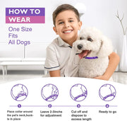 Adjustable Calming Pet Collar – Reduces Anxiety for Cats & Dogs