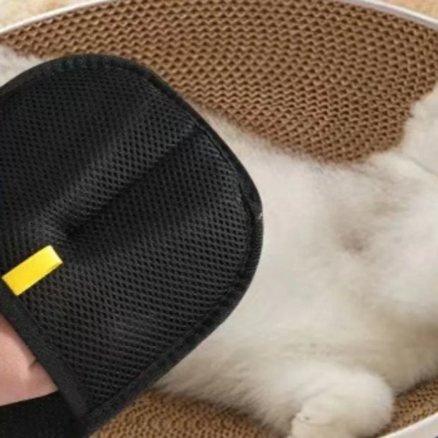 Pet Hair Remover Grooming Glove – For Cats, Dogs & Furniture