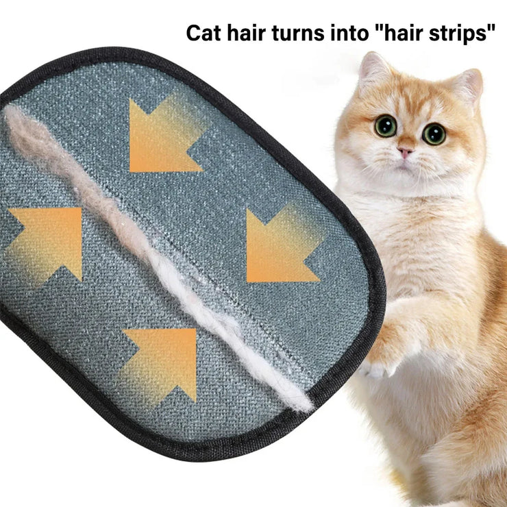 Pet Grooming & Hair Remover Gloves – For Pets, Furniture & Clothes