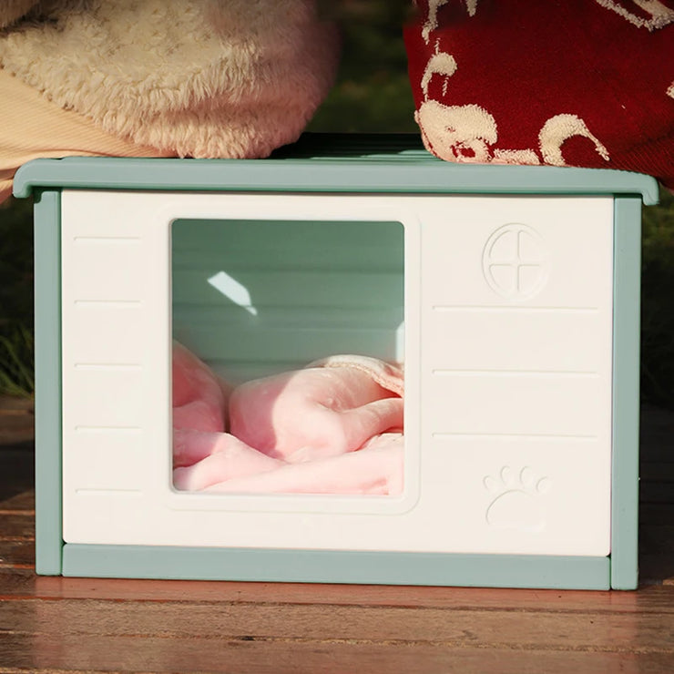 HOOPET Outdoor Rainproof Cat House & Dog Kennel