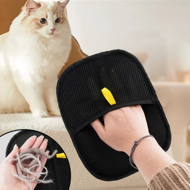 Static Pet Hair Remover Gloves – For Cats, Dogs & Furniture