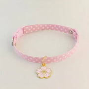 Cute Adjustable Breakaway Cat & Kitten Collar with Pendant