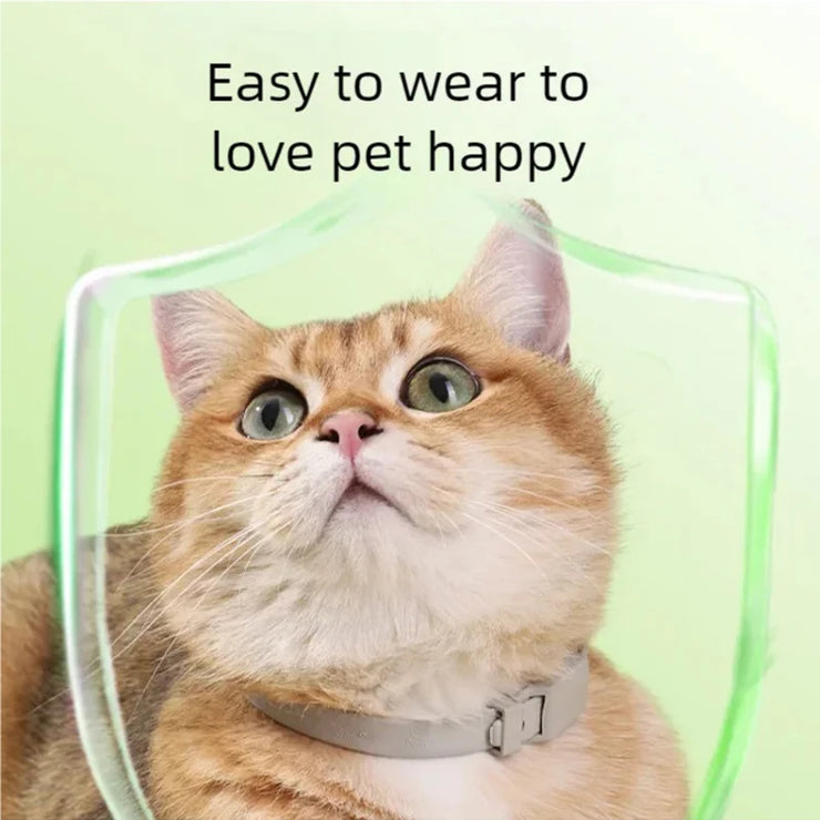 Adjustable Washable Pet Collar – Essential Oil Infused for Cats & Dogs
