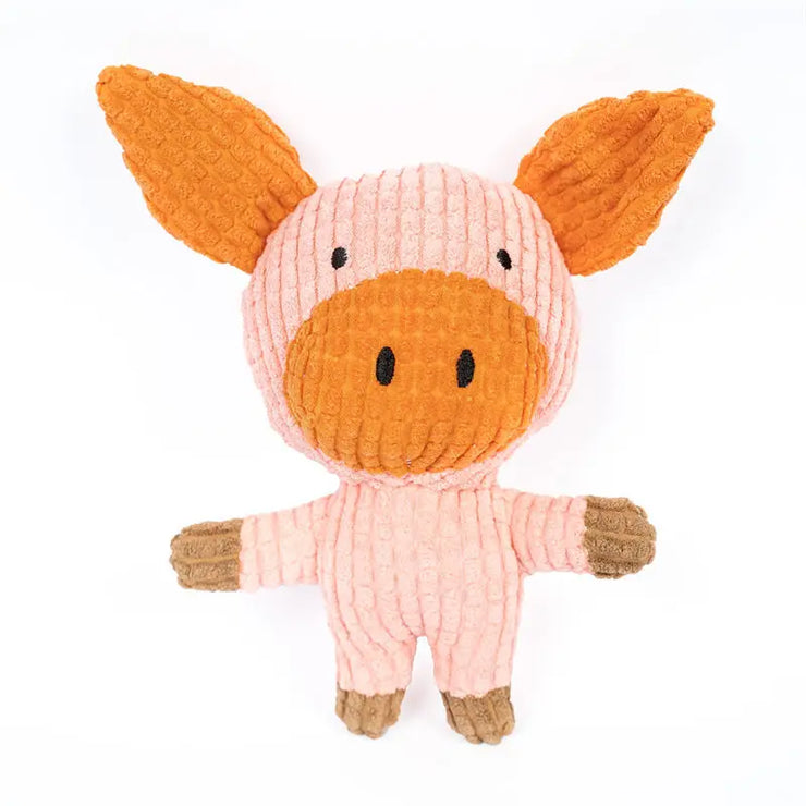 Cute Plush Dog & Cat Toy – Squeaky Chew for Small & Medium Pets
