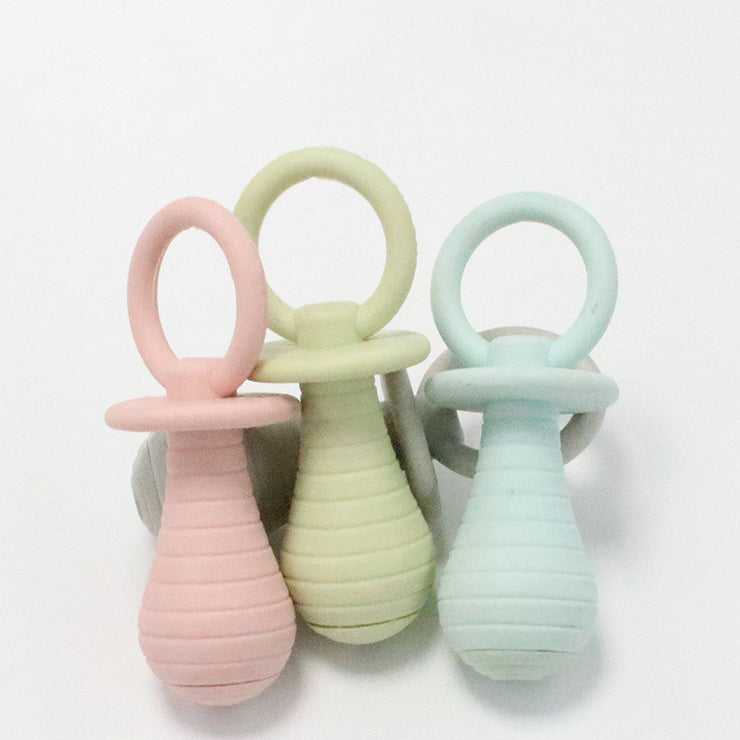 Rubber Pet Pacifier Toy – Squeaky Chew for Puppies & Kittens